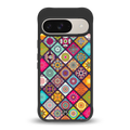 mandala art back phone cover | glass case for google pixel 9