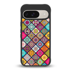 mandala art back phone cover | glass case for google pixel 9