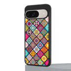 mandala art back phone cover | glass case for google pixel 9