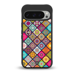 mandala art back phone cover | glass case for google pixel 9 pro