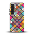 mandala art back phone cover | glass case for samsung galaxy s24