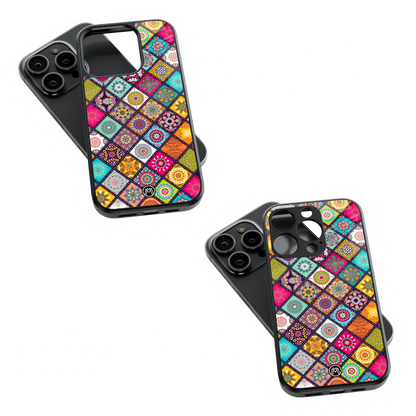 Trendy Glass Back Mobile Case for iPhone, Samsung, Redmi, OnePlus, Google Pixel, Motorola