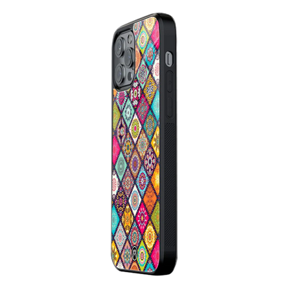 Slim Glass Back Phone Case for Multiple Brands – iPhone, Samsung, Redmi, OnePlus, Oppo, Vivo