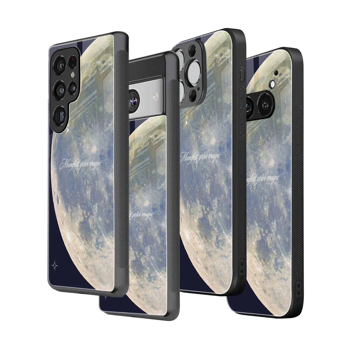 Stylish Glass Back Case for All Smartphones iPhone, Samsung, OnePlus, Pixel, Redmi, Oppo, Vivo, Motorola