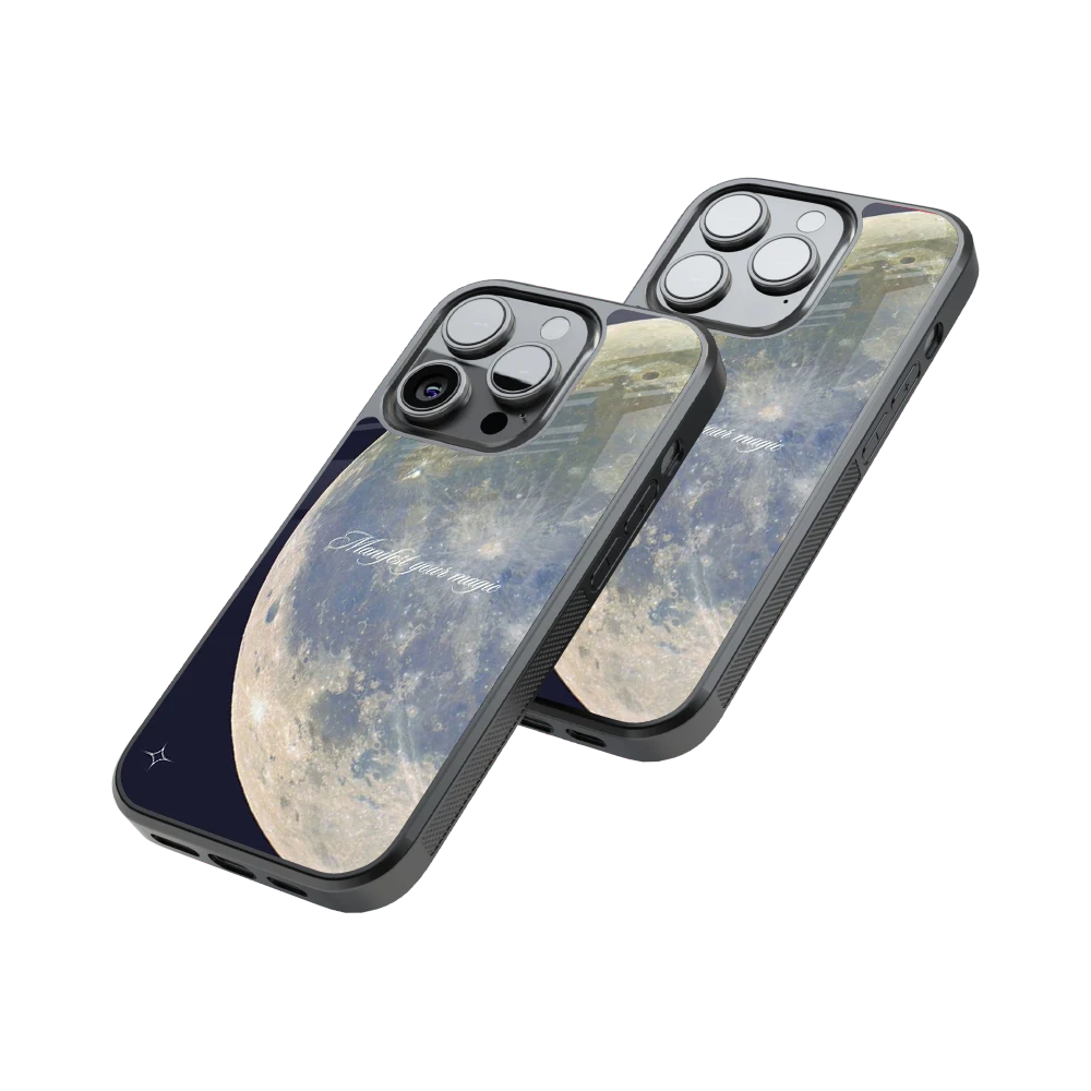 Protective Glass Back Phone Case Compatible with iPhone, Samsung, OnePlus, Pixel & More