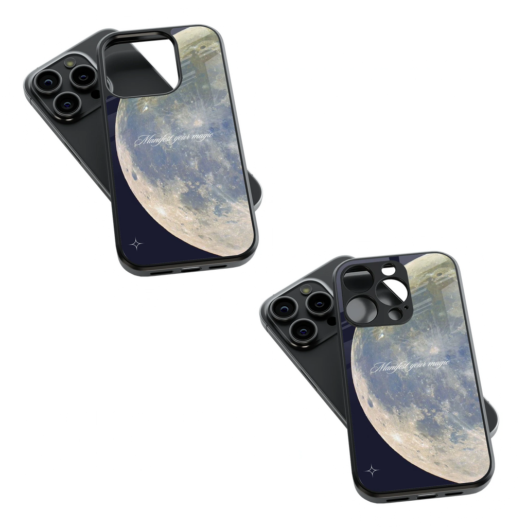 Trendy Glass Back Mobile Case for iPhone, Samsung, Redmi, OnePlus, Google Pixel, Motorola