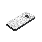 many faces white back phone cover | glass case for nothing phone 2a