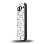 many faces white back phone cover | glass case for oneplus nord 4