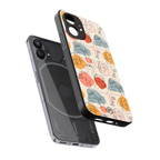 many faces yellow back phone cover | glass case for nothing phone 1