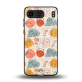 many faces yellow back phone cover | glass case for oneplus nord 4