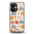 many faces yellow back phone cover | glass case for oneplus nord ce 3