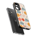 many faces yellow back phone cover | glass case for oneplus nord ce 3