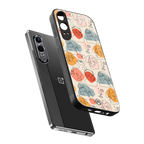 many faces yellow back phone cover | glass case for oneplus nord ce 4 lite