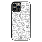 Premium Glass Back Mobile Phone Cover for iPhone, Samsung, OnePlus, Google Pixel, Redmi, Oppo, Vivo & Realme