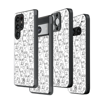 Stylish Glass Back Case for All Smartphones – iPhone, Samsung, OnePlus, Pixel, Redmi, Oppo, Vivo, Motorola