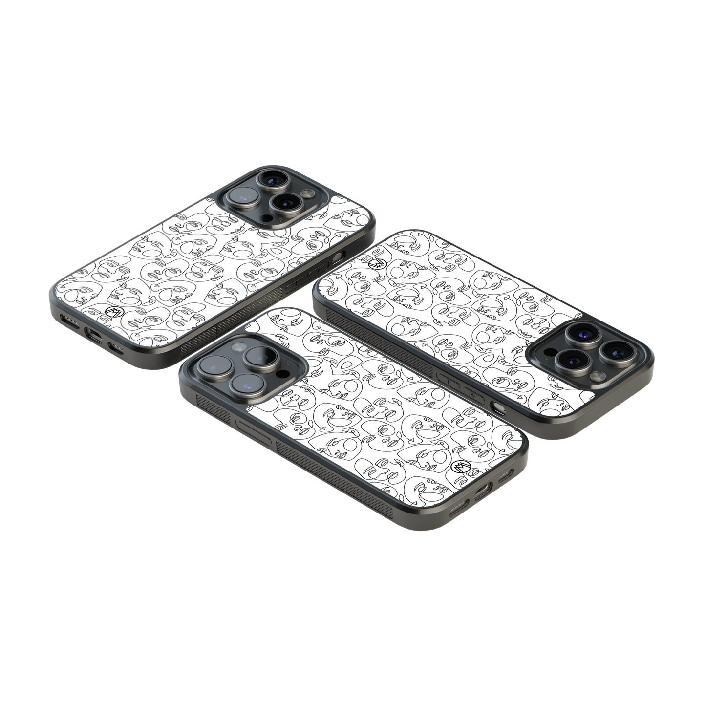 Luxury Glass Back Mobile Cover for iPhone, Samsung Galaxy, OnePlus, Pixel, Redmi & More