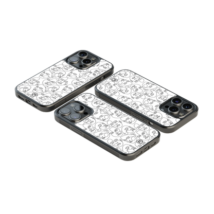 Luxury Glass Back Mobile Cover for iPhone, Samsung Galaxy, OnePlus, Pixel, Redmi & More
