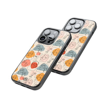 Protective Glass Back Phone Case Compatible with iPhone, Samsung, OnePlus, Pixel & More
