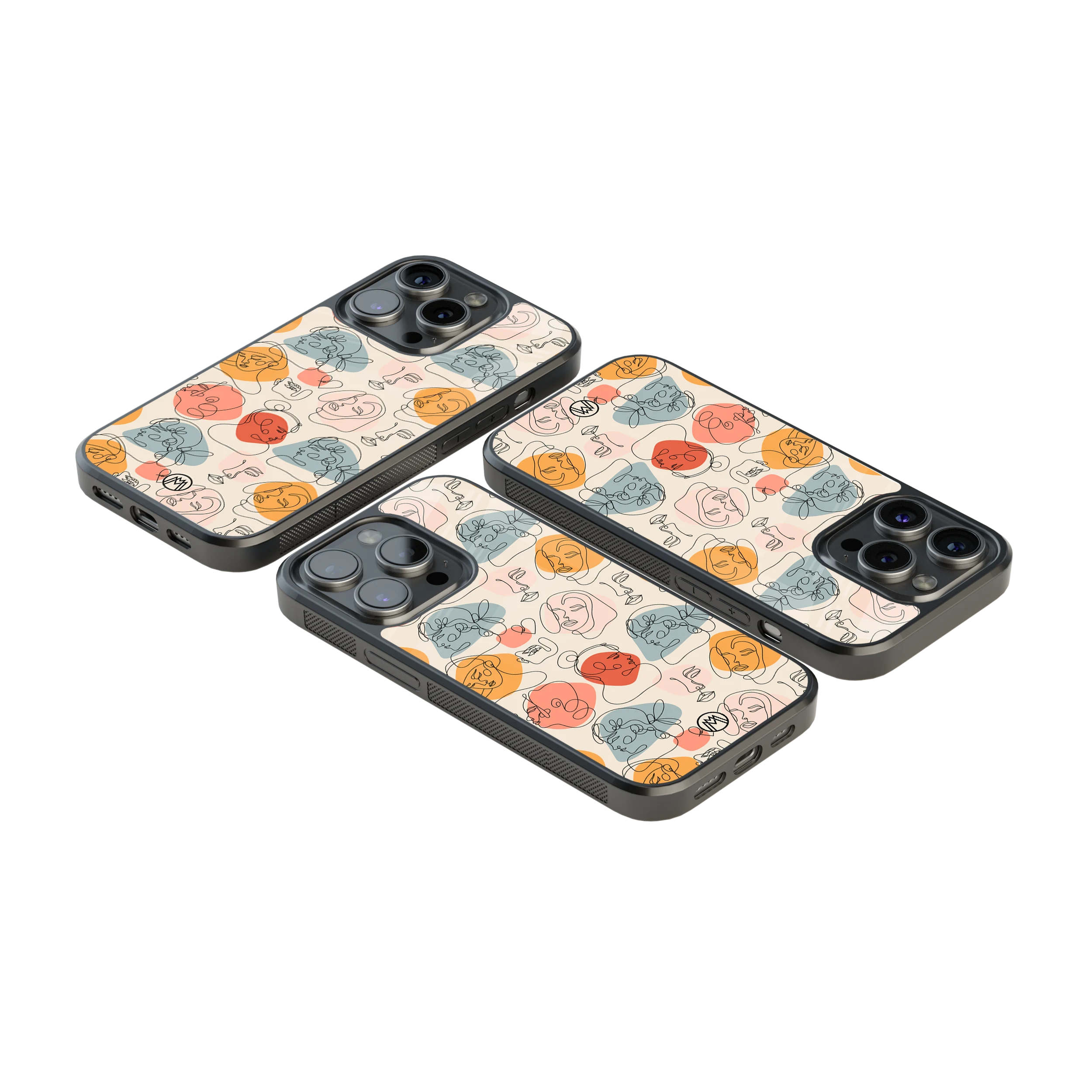 Luxury Glass Back Mobile Cover for iPhone, Samsung Galaxy, OnePlus, Pixel, Redmi & More