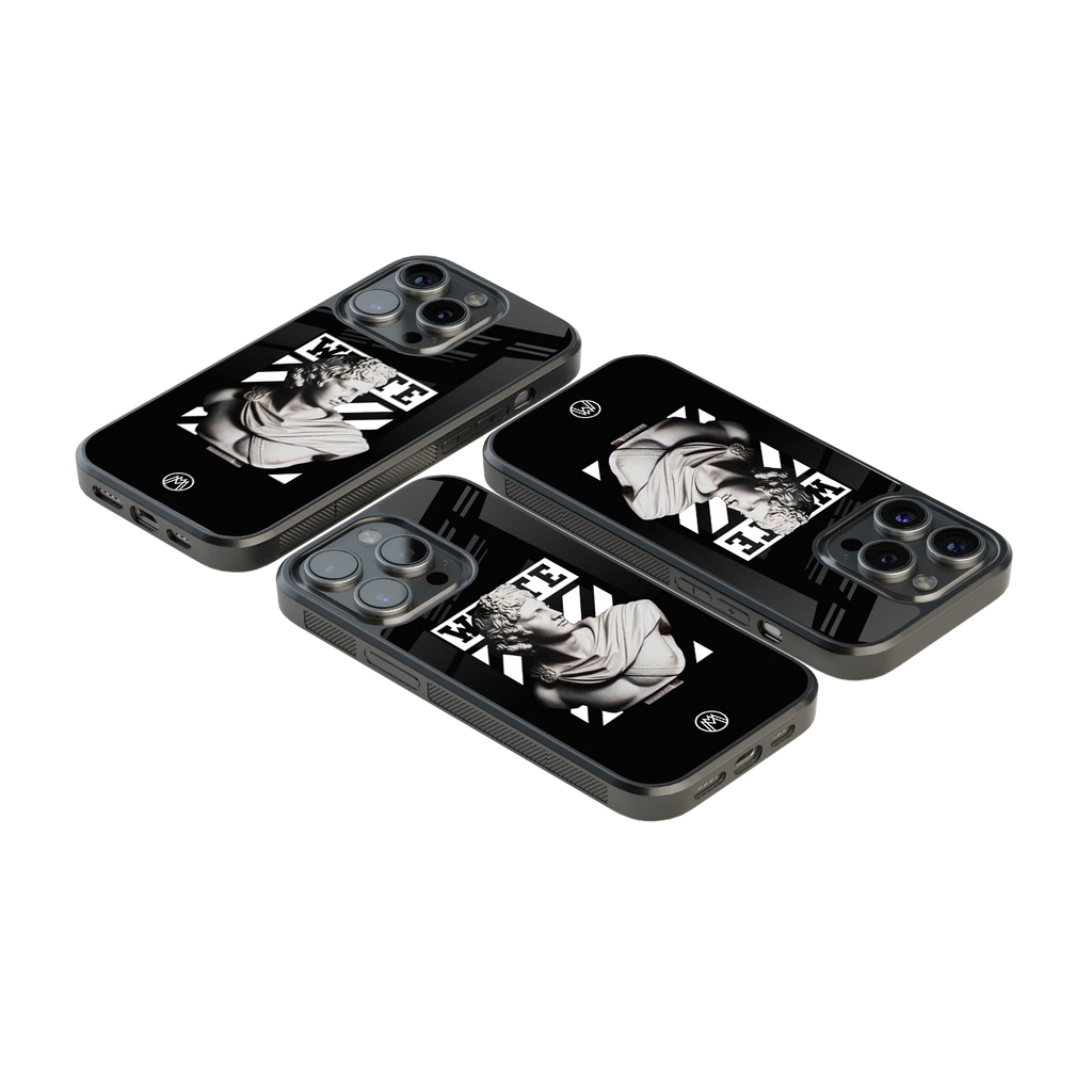 Luxury Glass Back Mobile Cover for iPhone, Samsung Galaxy, OnePlus, Pixel, Redmi & More