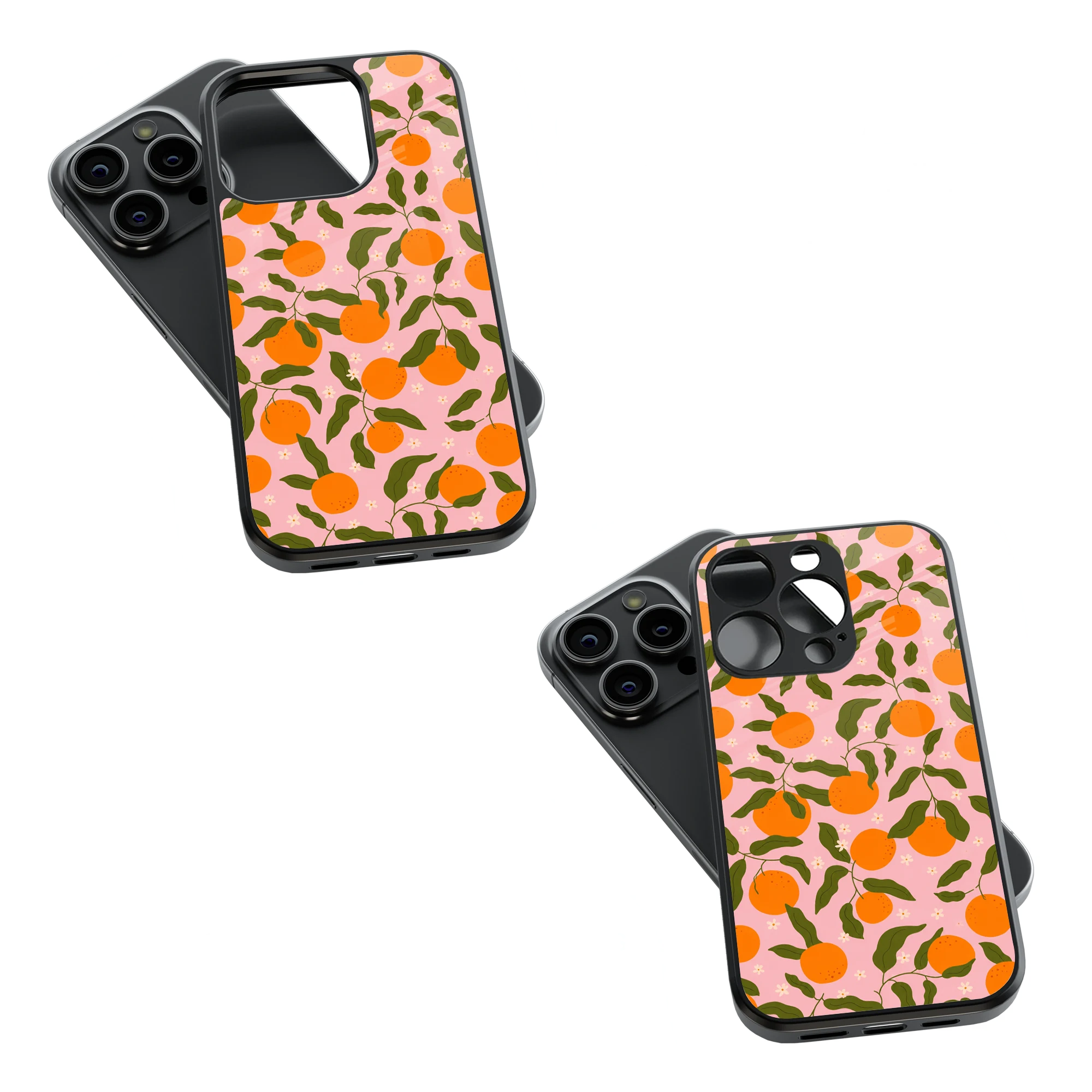 Trendy Glass Back Mobile Case for iPhone, Samsung, Redmi, OnePlus, Google Pixel, Motorola