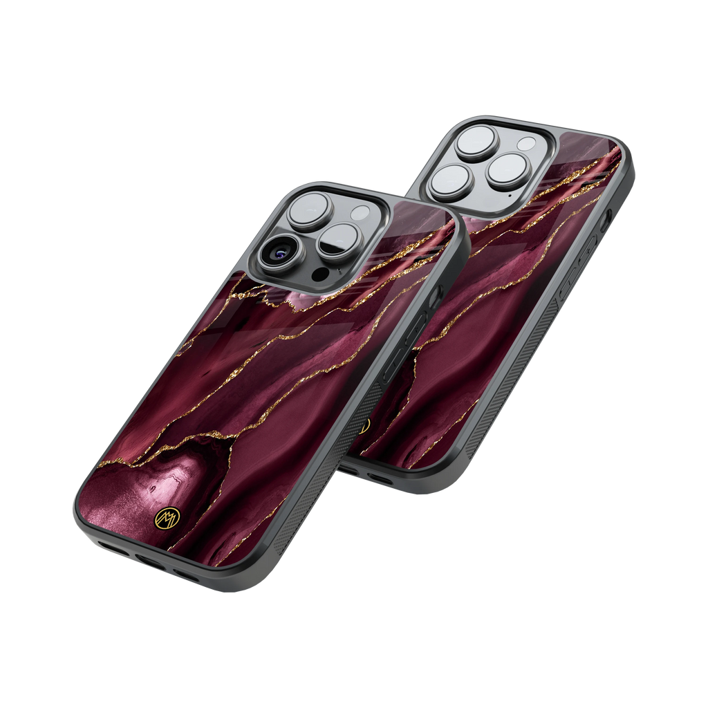 Protective Glass Back Phone Case Compatible with iPhone, Samsung, OnePlus, Pixel & More