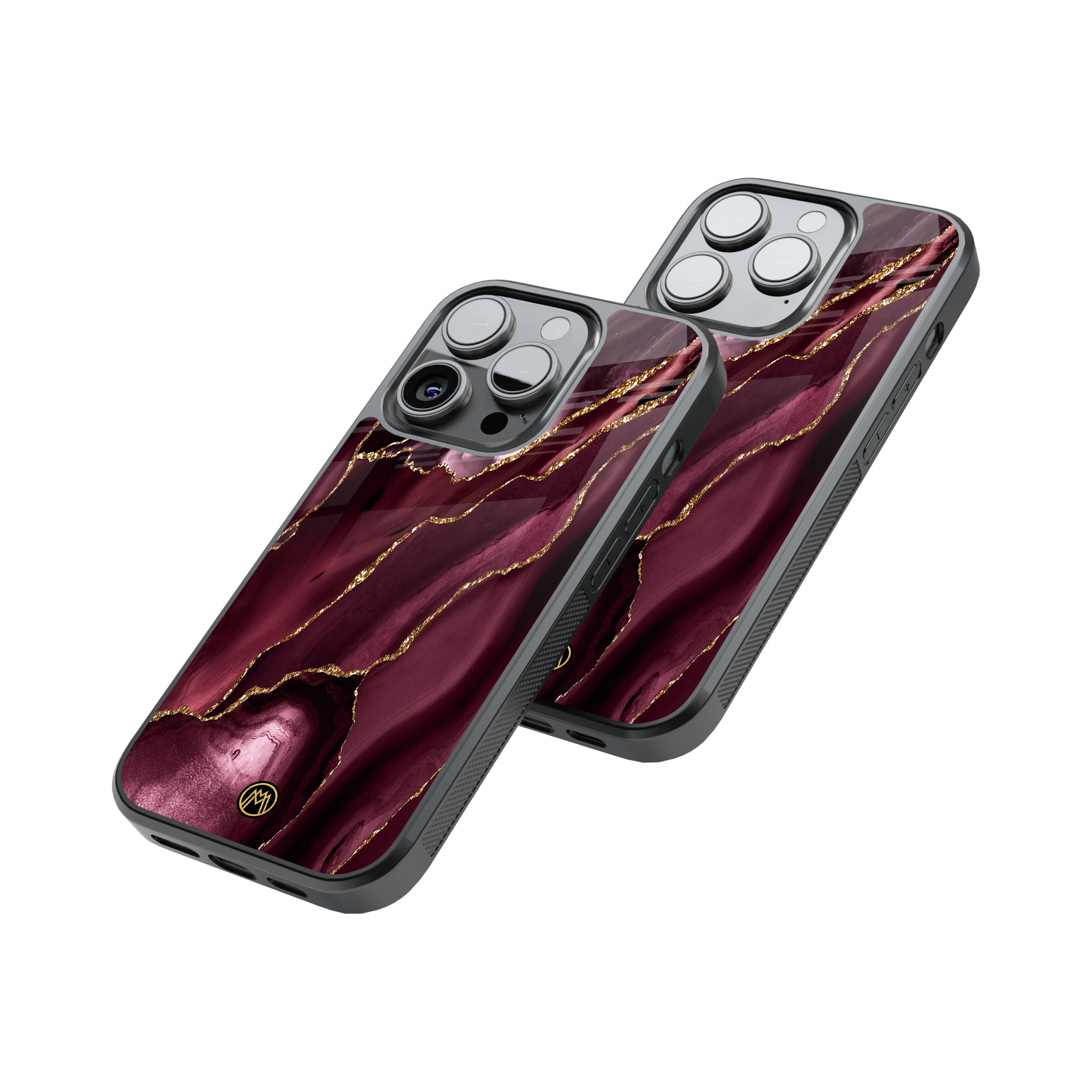 Protective Glass Back Phone Case Compatible with iPhone, Samsung, OnePlus, Pixel & More