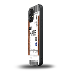 mars boarding pass ticket back phone cover | glass case for nothing phone 1