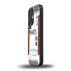 mars boarding pass ticket back phone cover | glass case for oneplus nord ce 3
