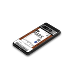 mars boarding pass ticket back phone cover | glass case for google pixel 7 pro