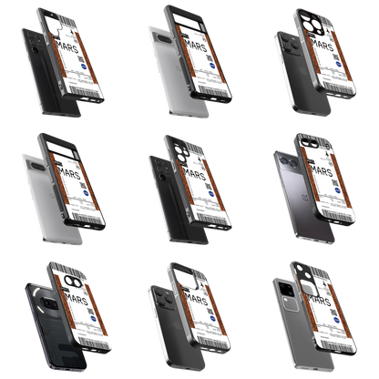 Durable Glass Back Mobile Case for iPhone, Samsung, OnePlus, Google Pixel, Redmi, Vivo, Oppo