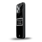 mashallah black edition back phone cover | glass case for iphone 13 pro max