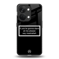 mashallah black edition back phone cover | glass case for oneplus nord 3