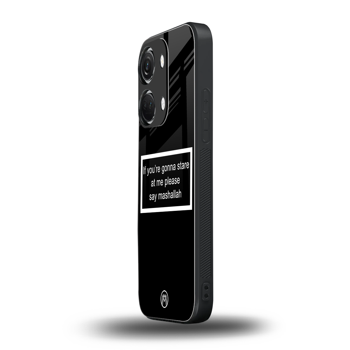 mashallah black edition back phone cover | glass case for oneplus nord 3