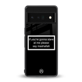 mashallah black edition back phone cover | glass case for google pixel 6 pro