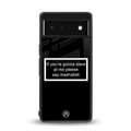 mashallah black edition back phone cover | glass case for Google Pixel 6A