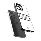 mashallah white edition back phone cover | glass case for iphone 15 pro