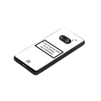 mashallah white edition back phone cover | glass case for nothing phone 2a