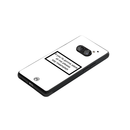 mashallah white edition back phone cover | glass case for nothing phone 2a