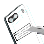 mashallah white edition back phone cover | glass case for oneplus nord 4