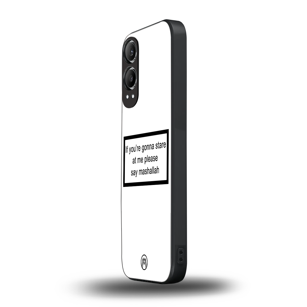 mashallah white edition back phone cover | glass case for oneplus nord ce 4 lite