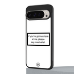 mashallah white edition back phone cover | glass case for google pixel 9 pro