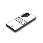 mashallah white edition back phone cover | glass case for samsung galaxy s25 ultra