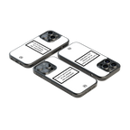 Luxury Glass Back Mobile Cover for iPhone, Samsung Galaxy, OnePlus, Pixel, Redmi & More