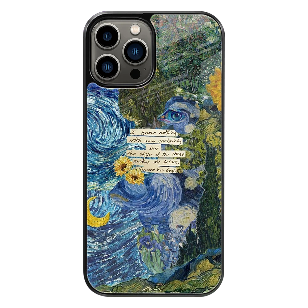Premium Glass Back Mobile Phone Cover for iPhone, Samsung, OnePlus, Google Pixel, Redmi, Oppo, Vivo & Realme