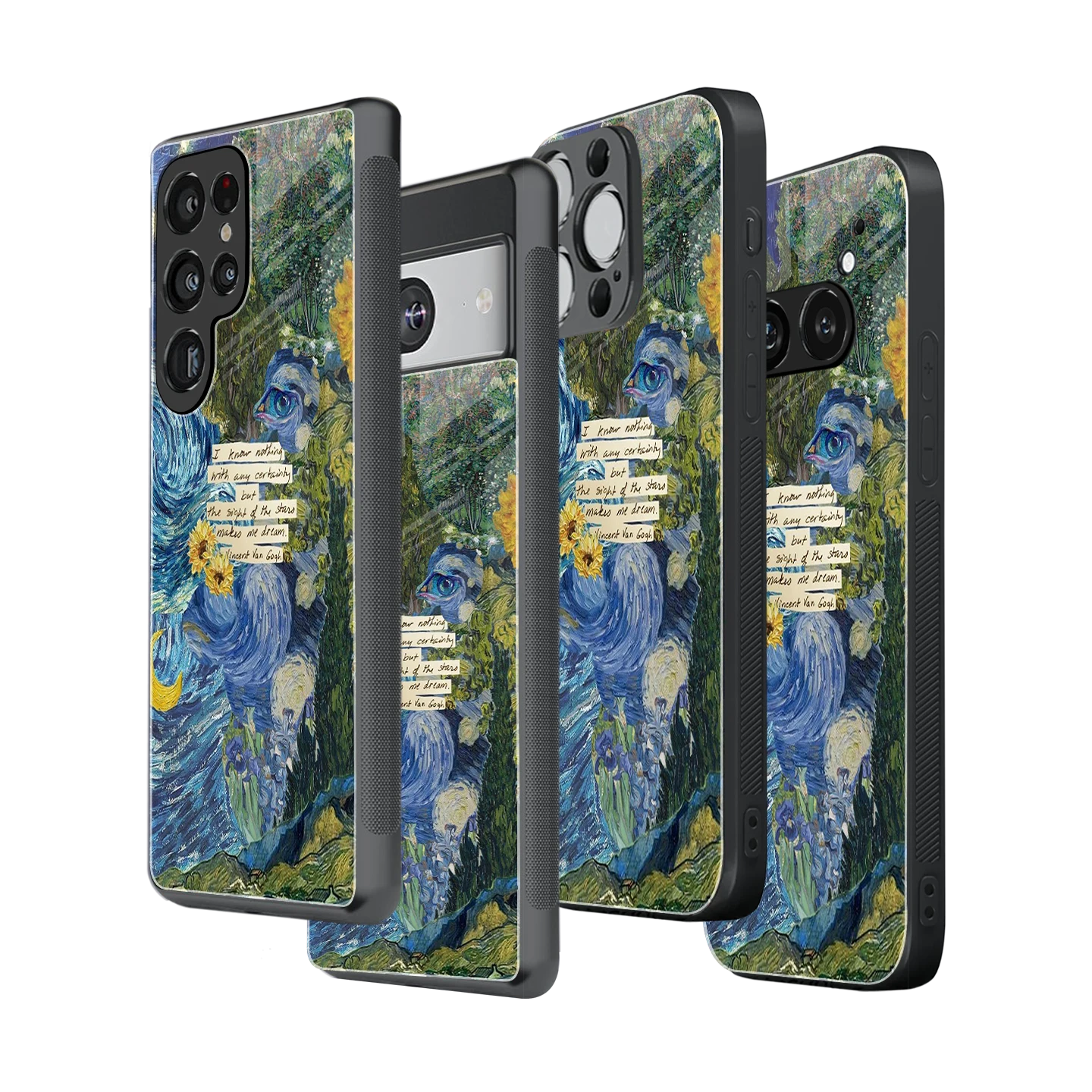 Stylish Glass Back Case for All Smartphones iPhone, Samsung, OnePlus, Pixel, Redmi, Oppo, Vivo, Motorola