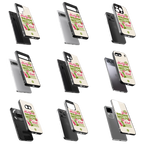 Durable Glass Back Mobile Case for iPhone, Samsung, OnePlus, Google Pixel, Redmi, Vivo, Oppo