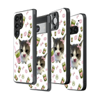 Stylish Glass Back Case for All Smartphones iPhone, Samsung, OnePlus, Pixel, Redmi, Oppo, Vivo, Motorola