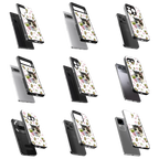 Durable Glass Back Mobile Case for iPhone, Samsung, OnePlus, Google Pixel, Redmi, Vivo, Oppo