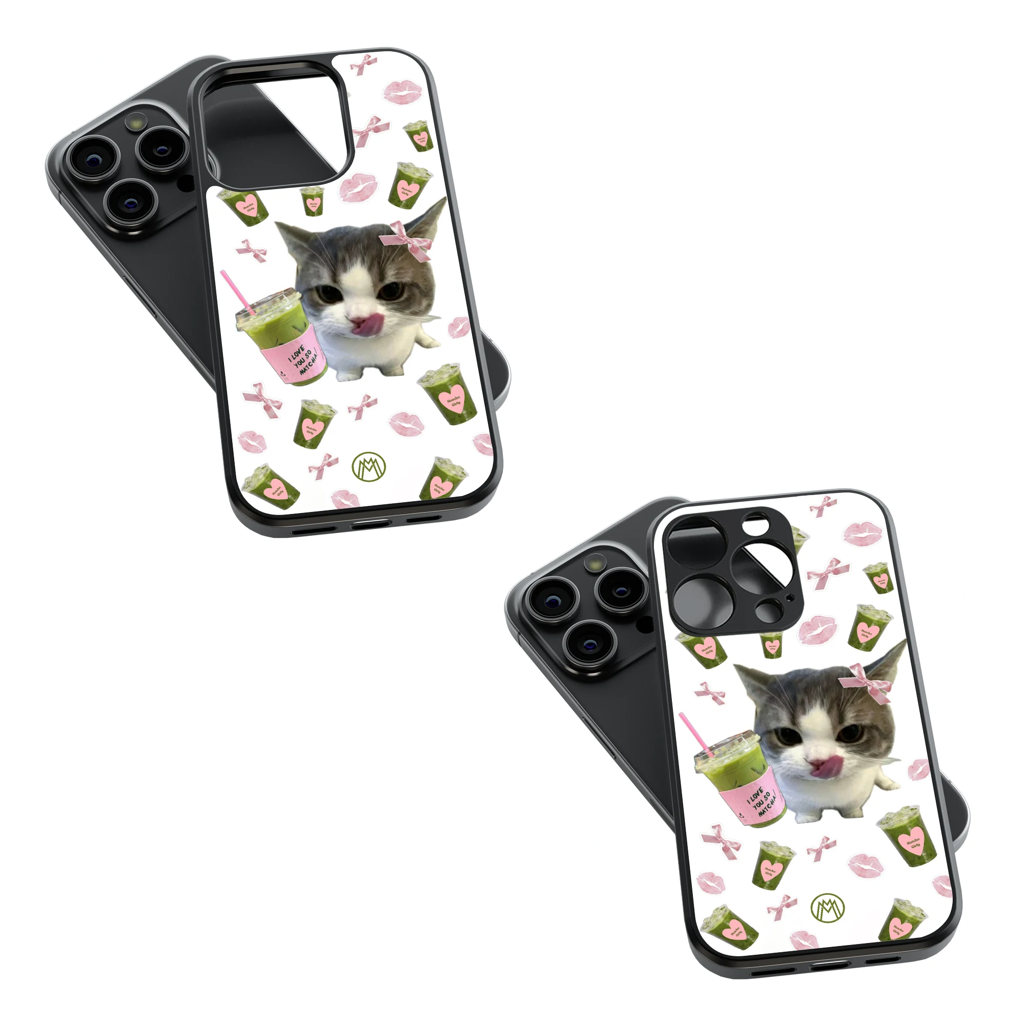 Trendy Glass Back Mobile Case for iPhone, Samsung, Redmi, OnePlus, Google Pixel, Motorola